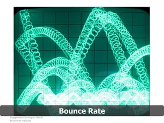 Laura Lee S. Dooley, Online    Bounce Rate
Engagement Strategist, World
Resources Institute
 