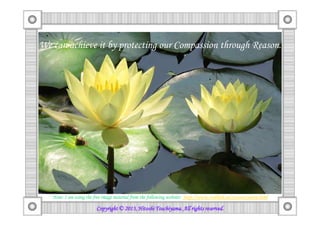 We can achieve it by protecting our Compassion through Reason.
Copyright © 2013, HitoshiCopyright © 2013, HitoshiCopyright © 2013, HitoshiCopyright © 2013, Hitoshi TsuchiyamaTsuchiyamaTsuchiyamaTsuchiyama. All rights reserved.. All rights reserved.. All rights reserved.. All rights reserved.
Note: I am using the free image material from the following website: http://www.civillink.net/esozai/suiren.html
 