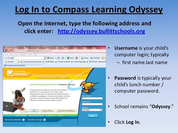 Compass learning odyssey_parent_presentation