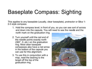 Compass Navigation for Light Infantry Leaders
