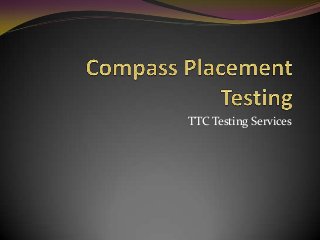 TTC Testing Services

 
