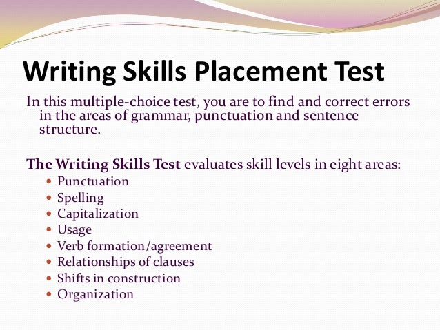 how to write a good essay for college placement test