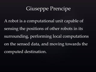Compass robot forming cirlce | PPTX