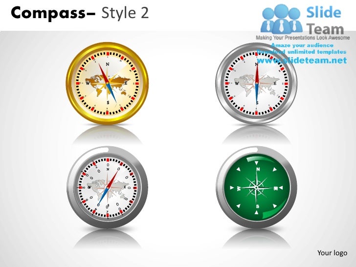 Compass style 2 powerpoint presentation slides ppt templates