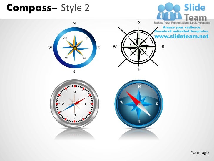 Compass style 2 powerpoint presentation slides ppt templates