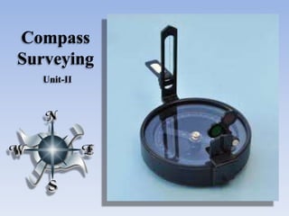 Compass
Surveying
Unit-II
 
