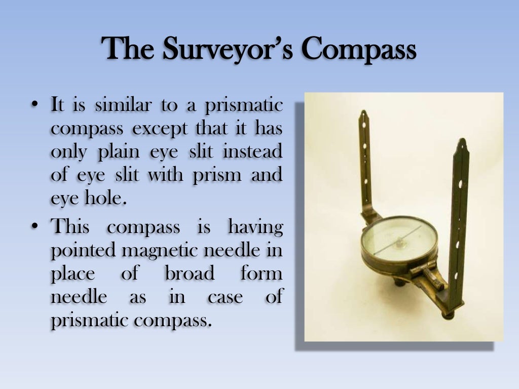 Compass Surveying
