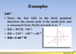 Compass surveying | PDF
