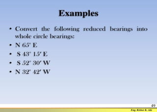Compass surveying | PDF
