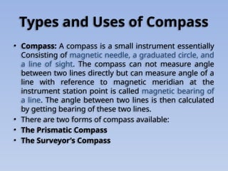 4 Reference Compass compass surveying.pptx srdh4efdrstytdsgsh | PPTX