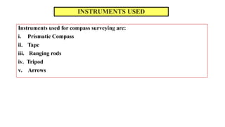 Compass Surveying (2).pdf civil Engineering | PDF