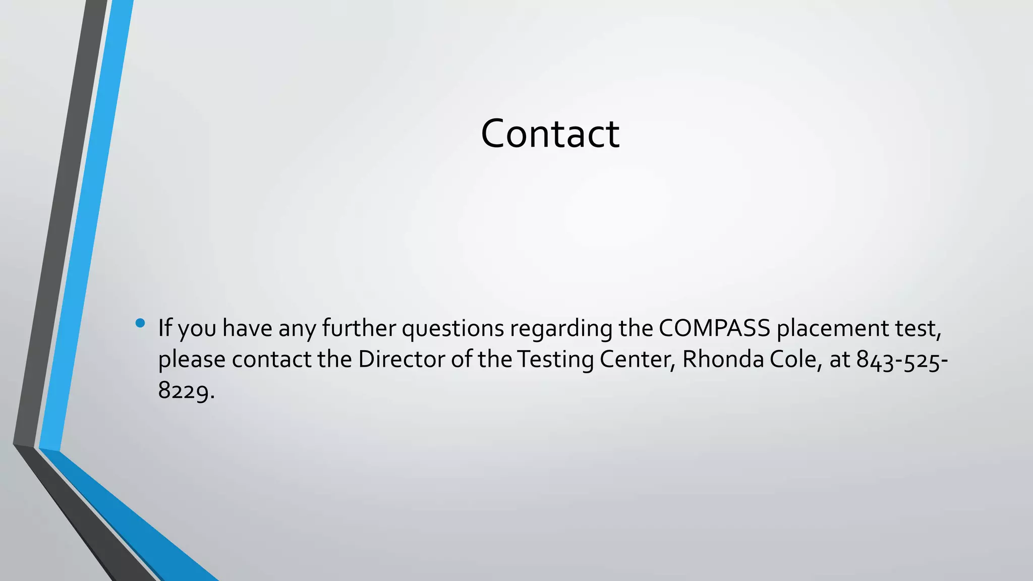 Compass testing | PPTX