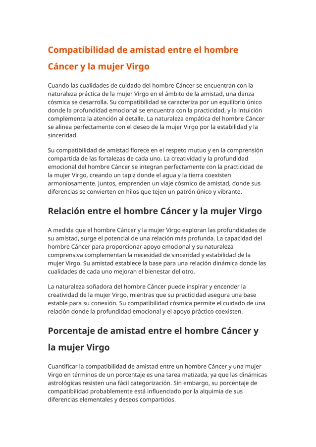 Compatibilidad de amistad entre el hombre Cáncer y la mujer Virgo.docx