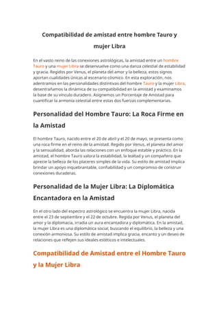 Compatibilidad de amistad entre hombre Tauro y mujer Libra.docx