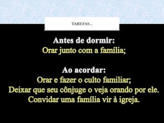 TAREFAS... 
 
