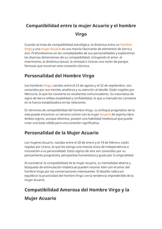 Compatibilidad entre la mujer Acuario y el hombre Virgo.docx
