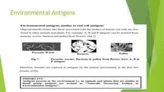 Environmental Antigens
 