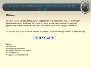 Compatibility testing | PPTX