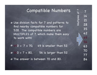 Compatible numbers | PPT