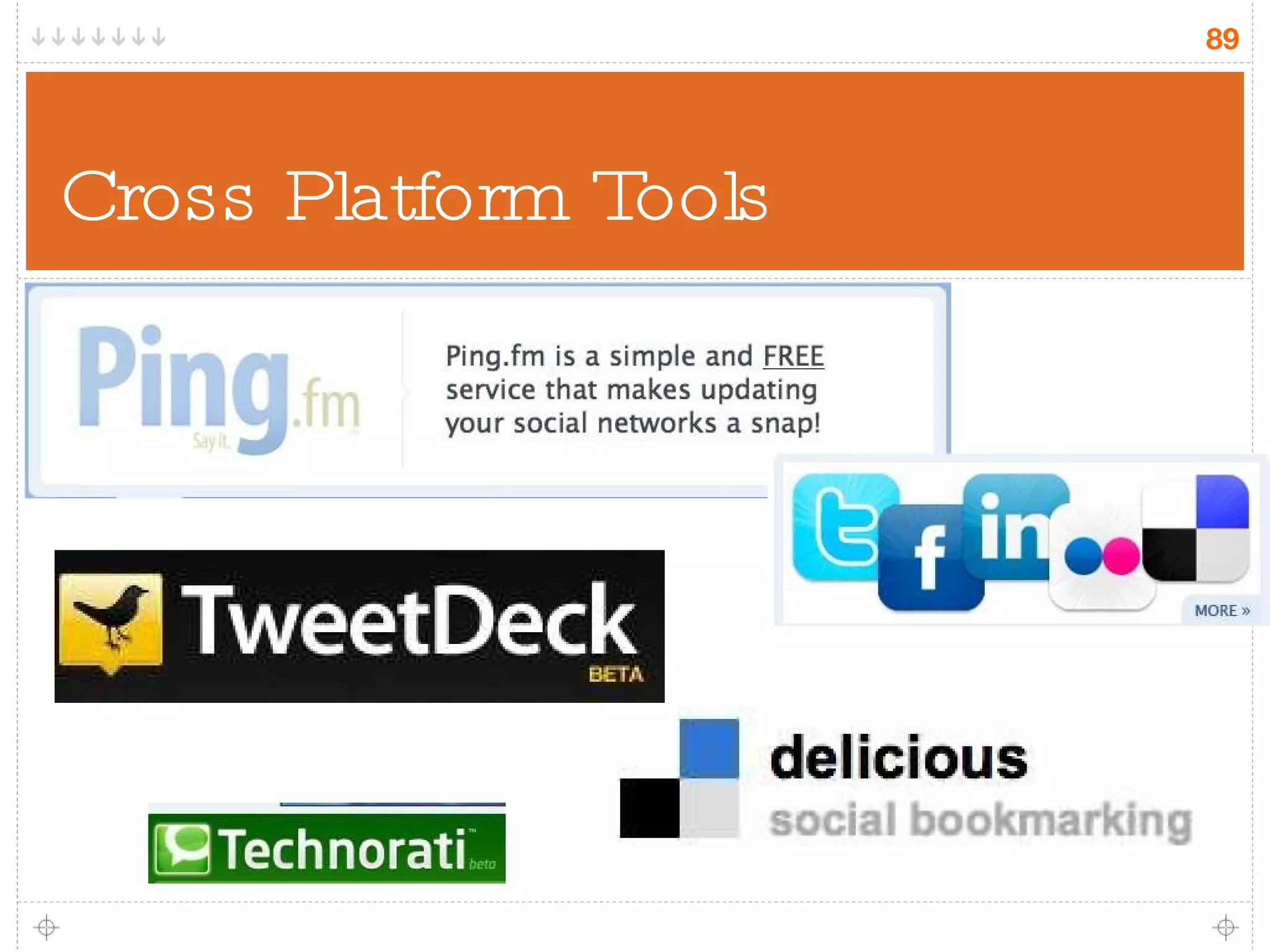 Cross Platform Tools 