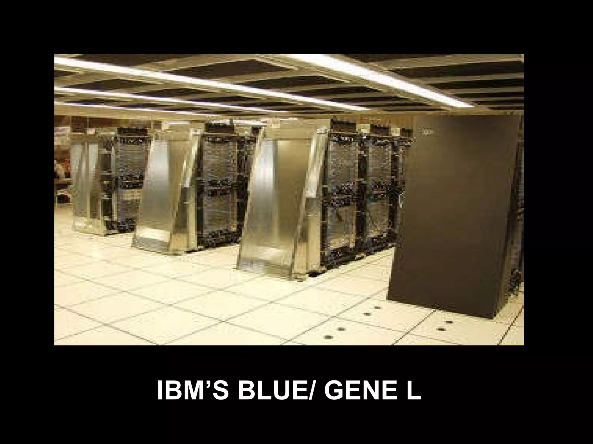 IBM’S BLUE/ GENE L 