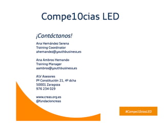 Compe10cias LED competencias para emprender