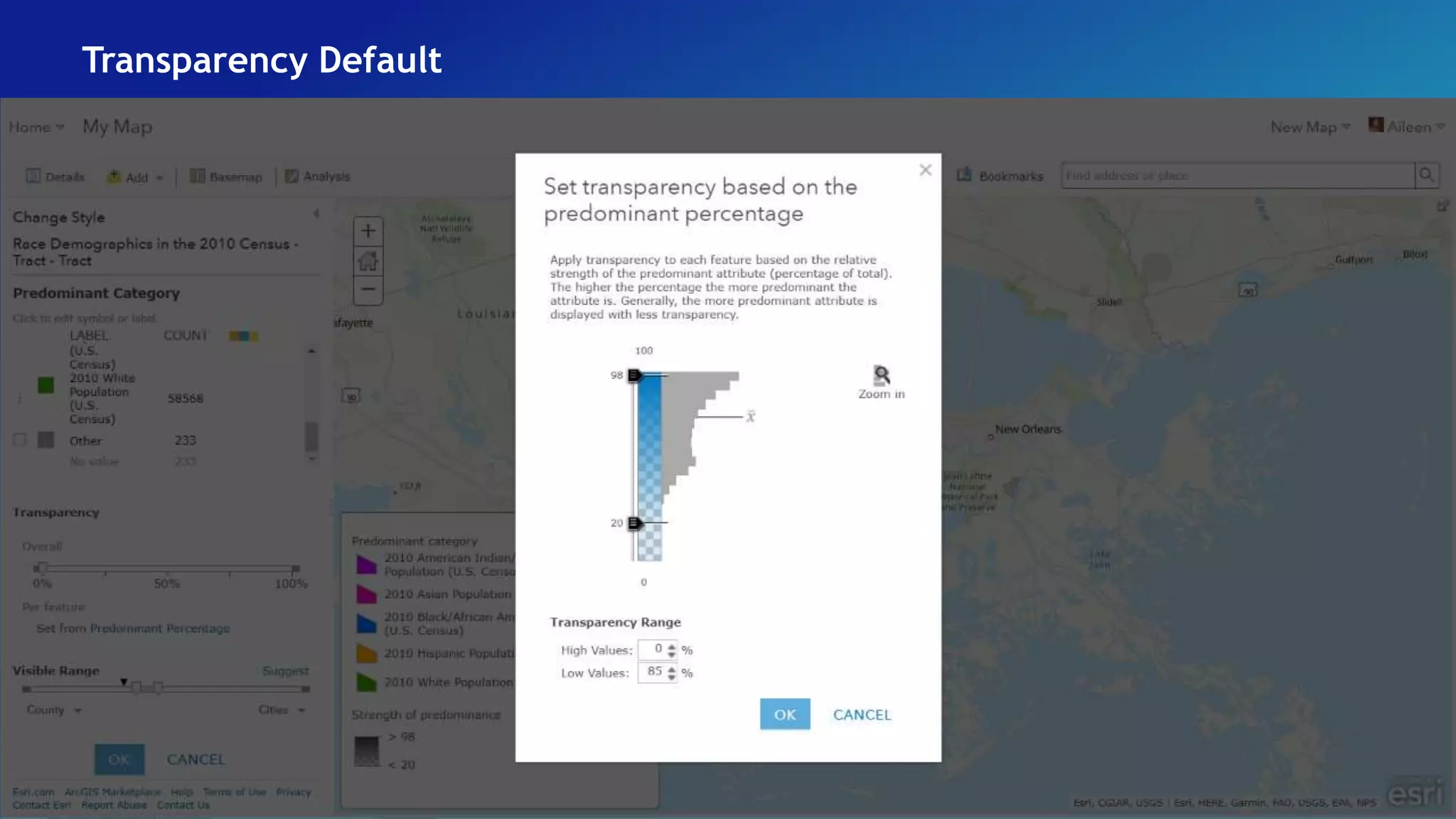 Transparency Default
 