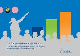 The Compelling Facts About Plastics
An analysis of plastics production, demand and recovery
for 2005 in Europe - Published Spring 2007
 