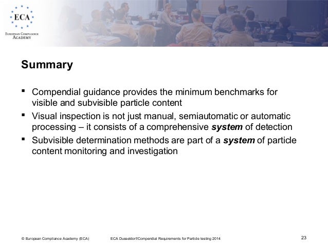 Compendial Standards Definition – NEBD