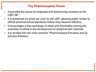 Compendial testing by ketan mishra | PPTX