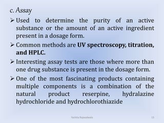 Compendial testing | PPTX
