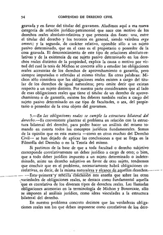 Compendio de Derecho Civil - Tomo II - Bienes Derechos Reales y ...
