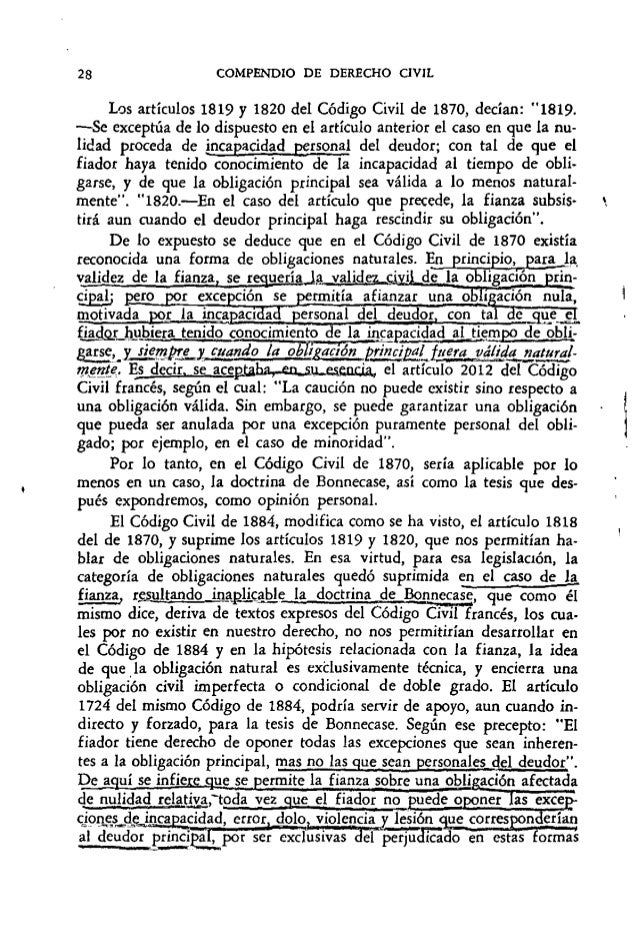 Compendio de derecho civil tomo III - teoría general de 