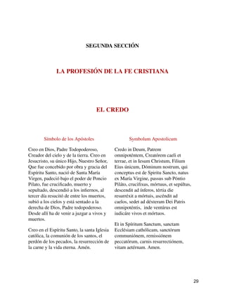 Compendio del catecismo de la iglesia católica | PDF