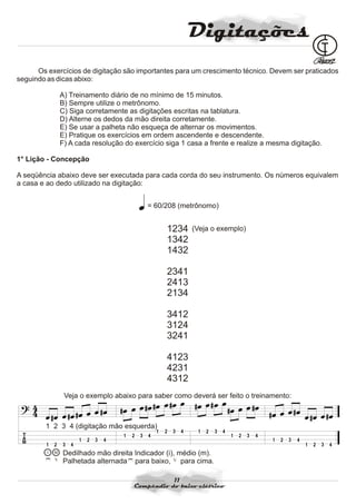 Compendio do baixo elétrico   anibal garcia