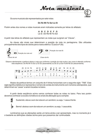 Compendio do baixo elétrico   anibal garcia