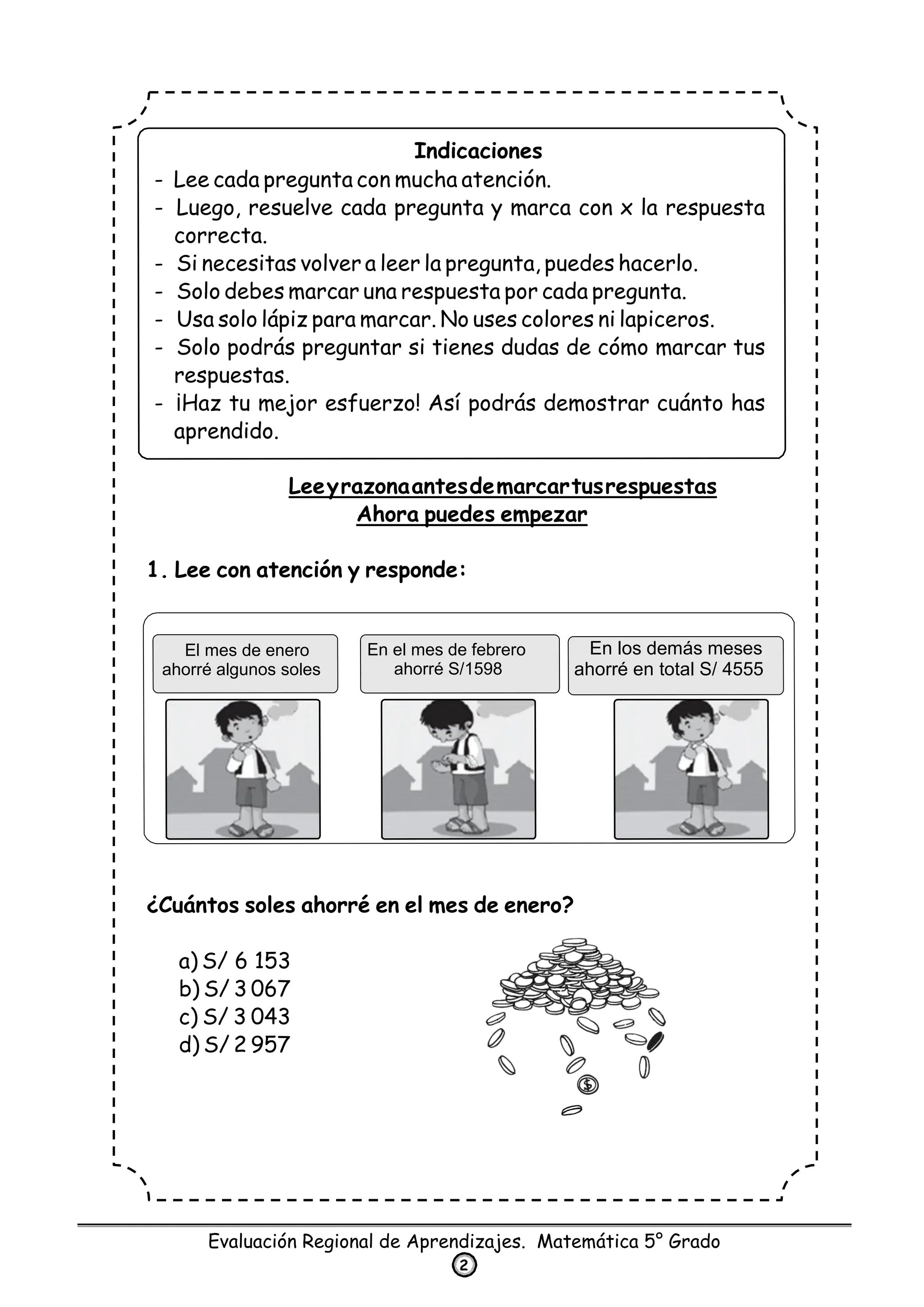 COMPENDIO ECE 5 GRADO MATEMÁTICAS DE PRIMARIA | PDF