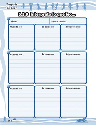 'HVSXpV
GH/HHU
,QWHUSUHWRORTXHOHR«
7ÕWXOR      $XWRURDXWRUD
XDQGROHR
XDQGROHR
 6HSDUHFHD  ,QWHUSUHWRTXH
 6HSDUHFHD  ,QWHUSUHWRTXH
XDQGROHR  6HSDUHFHD  ,QWHUSUHWRTXH
 