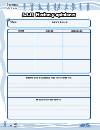 'HVSXpV
GH/HHU
+HFKRVRSLQLRQHV
7ÕWXOR      $XWRURDXWRUD
(OWHPDTXHPHSDUHFLÚPËVLQWHUHVDQWHIXH
0LRSLQLÚQVREUHHVWRHV
7(0$6 +(+26 23,1,21(6
 