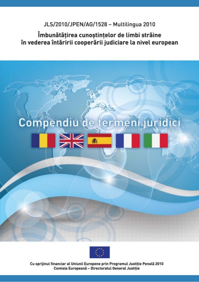 Compendiu De Termeni Juridici In Limba Romana Engleza Spaniola Fra