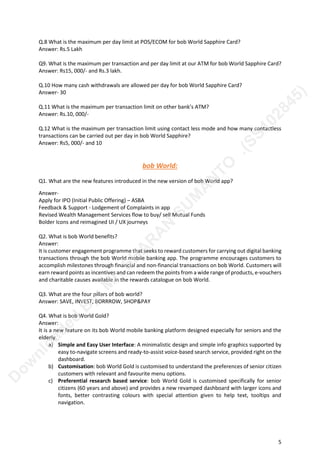 Digi products knowledge of bob comadium og dp | PDF