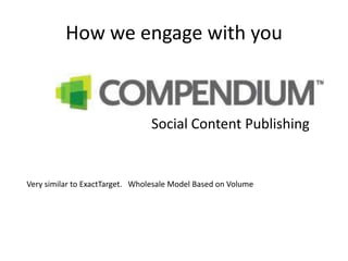 Social Content Publishing  