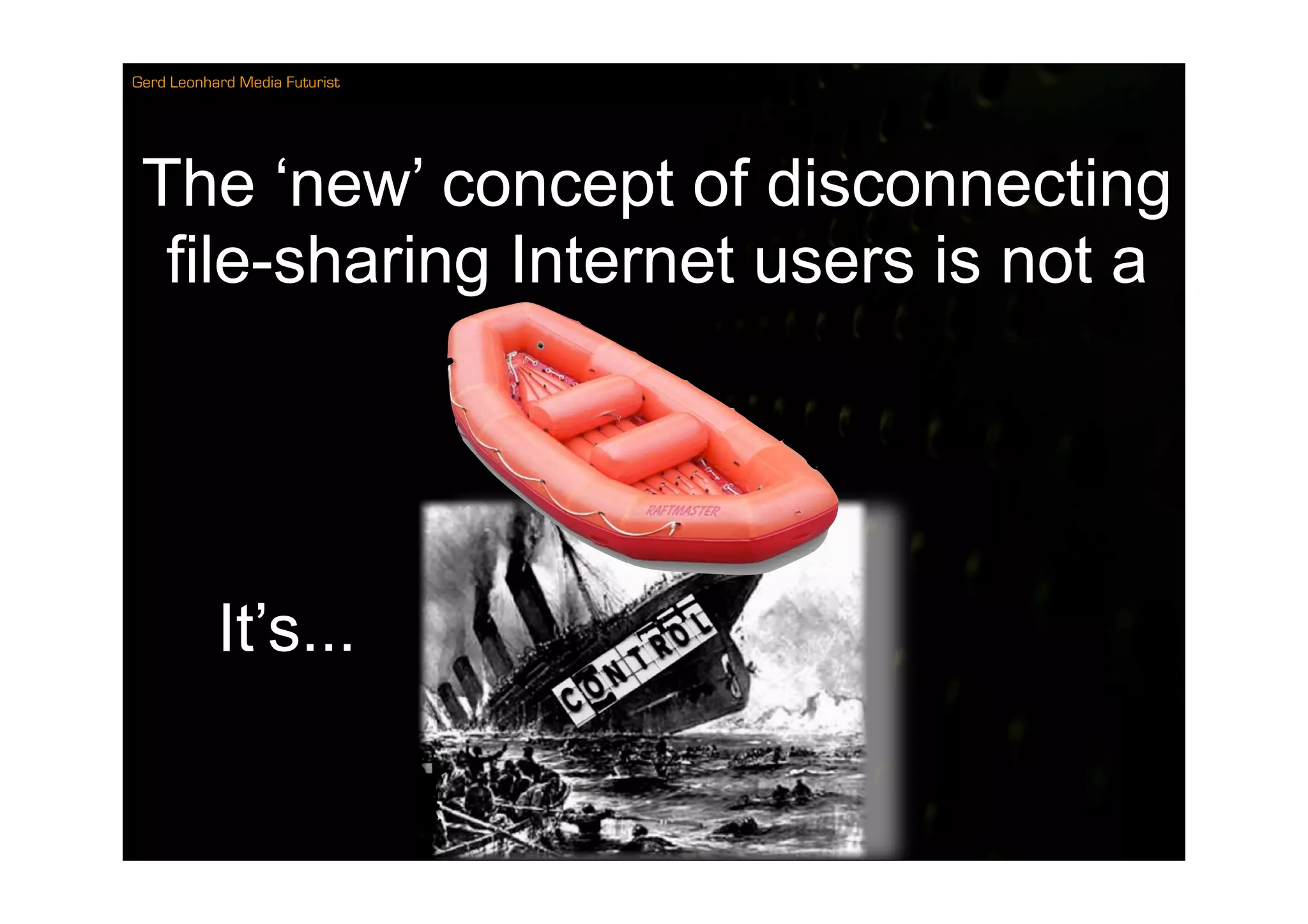 Compensation Not Control Music 2.0 Gerd Leonhard Midem Net 2009