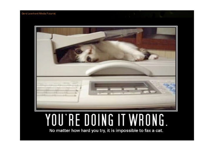 Gerd Leonhard Media Futurist




 The ‘new’ concept of disconnecting
  file-sharing Internet users is not a




          ...