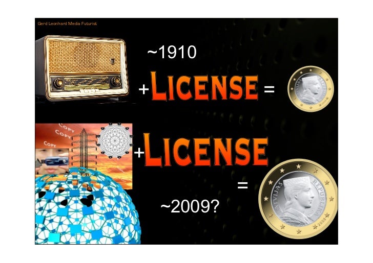 Gerd Leonhard Media Futurist




                                   ~1910

                               +               ...