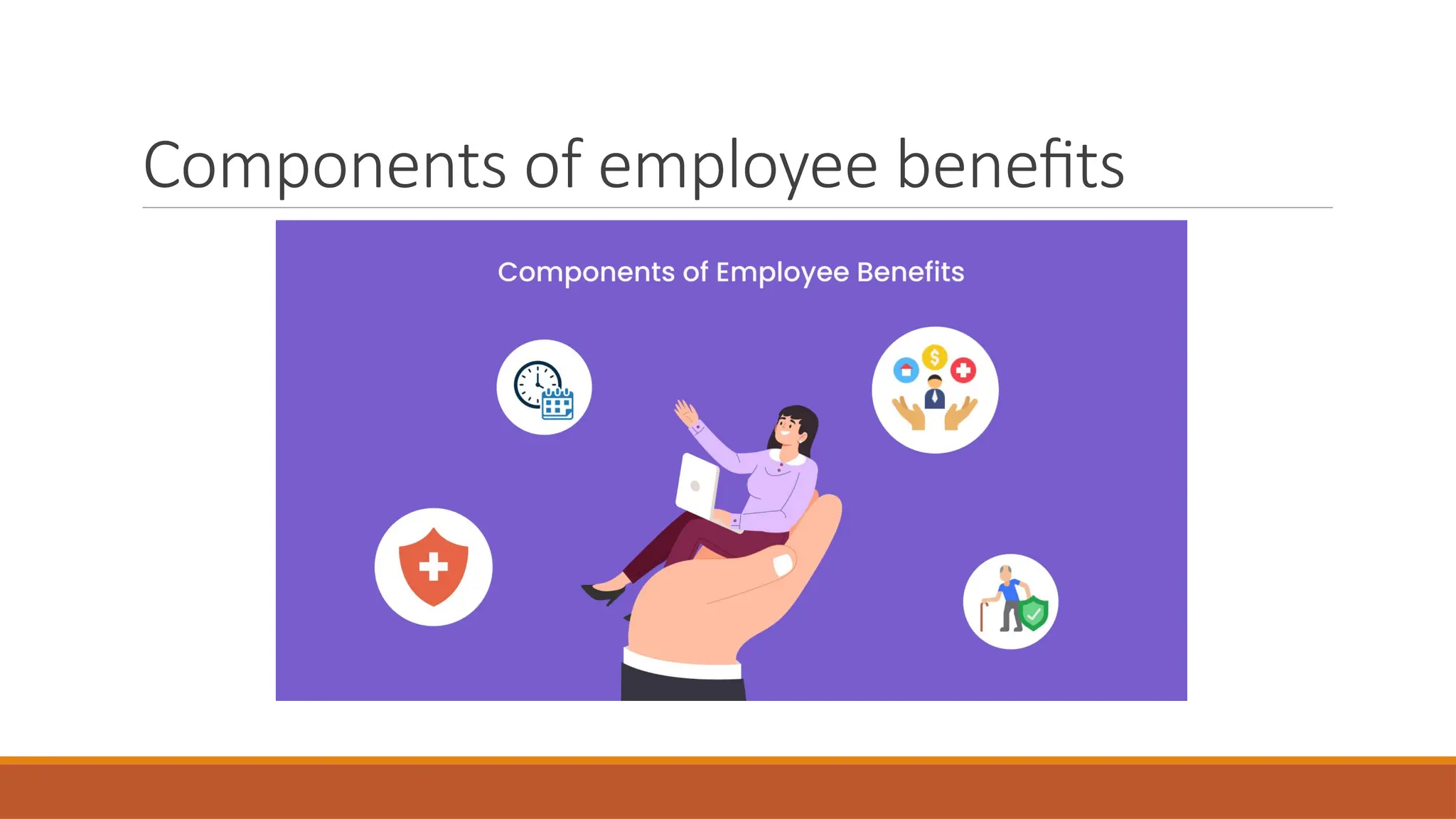 Components of employee benefits
 