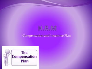 Compensation and Incentive Plan
 