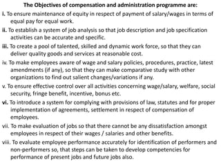 Compensation Management