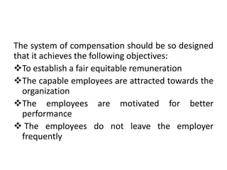 Modern Trends in compensation
• Broad Banding
• Comparative Pricing
• Cafetaria Approach
• Skill-Based Approach
• Variable...