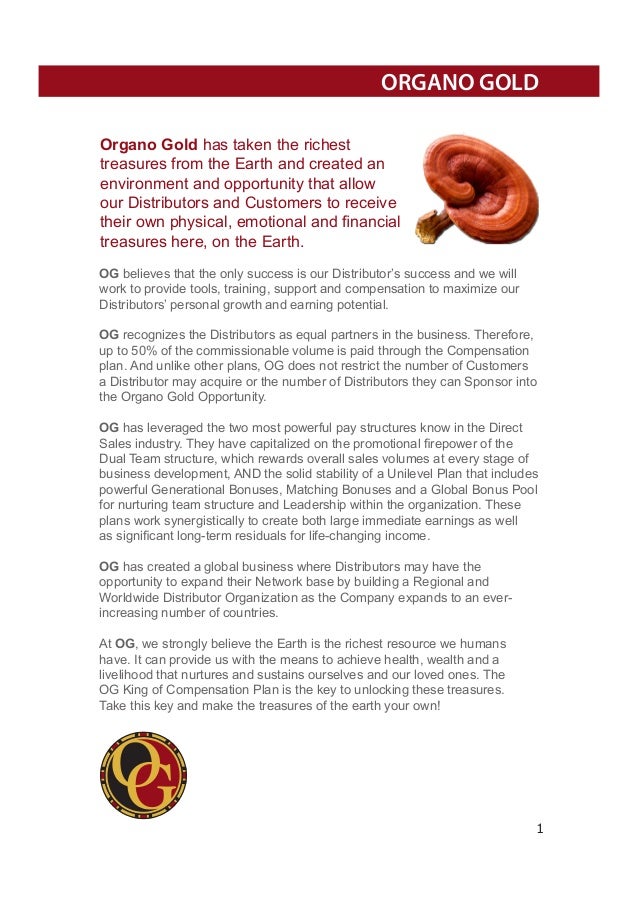 Business Archives - ORGANO™ Official Blog organo gold business plan